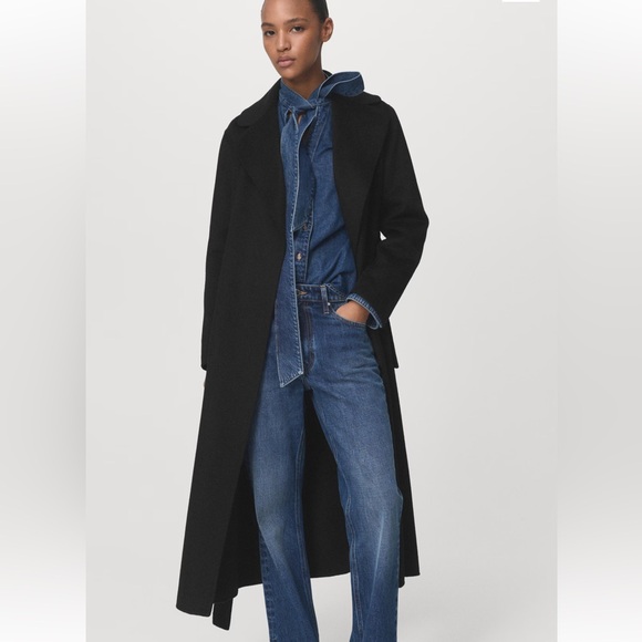 Mango Handmade Wool Coat 2xl brand new with tags MNG - Picture 4 of 13